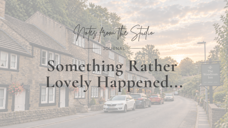 Something Rather Lovely Happened…